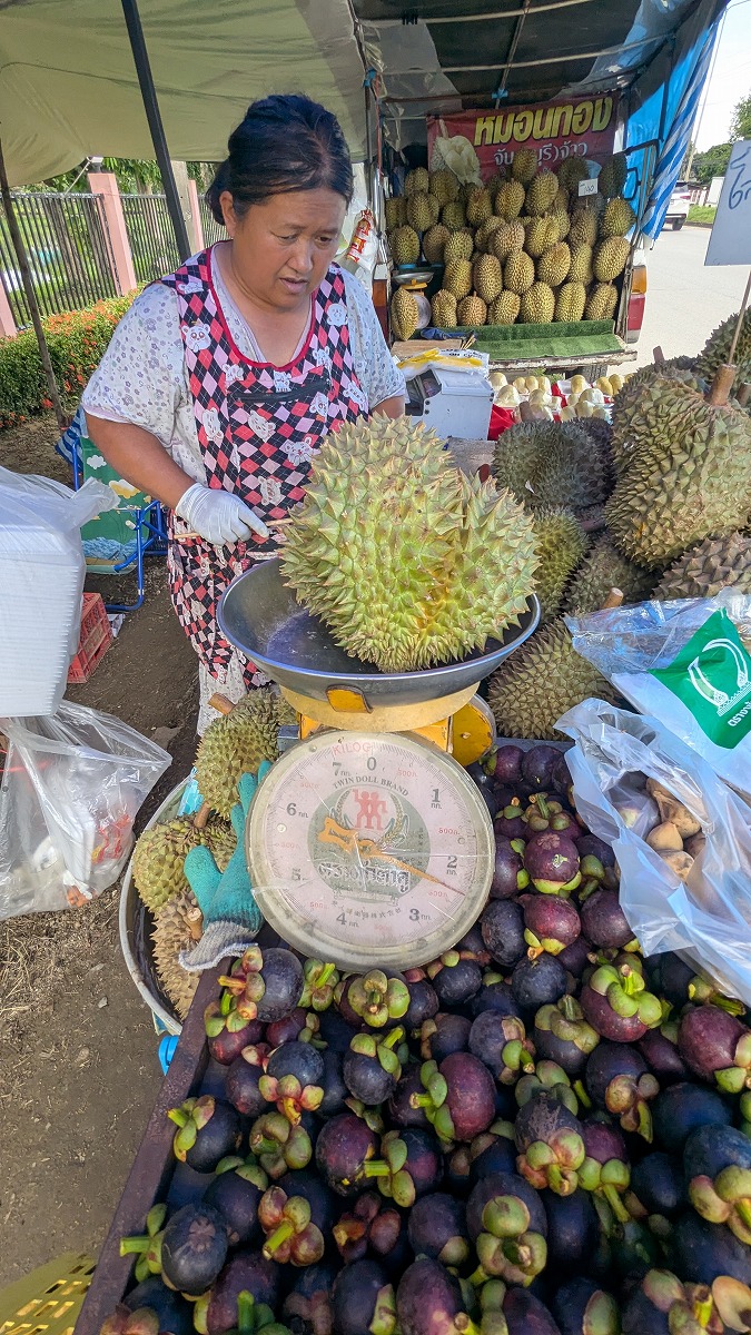 タイでドリアンの買い方