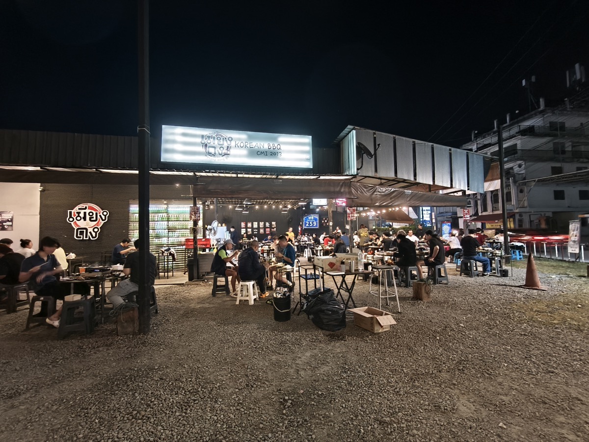 韓国焼肉食べ放題の店。ミョンドン ブッフェ เมียงดง บาร์บีคิวบุฟเฟ่ต์เกาหลี